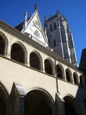 Monastère de Brou - vue du 1er cloître