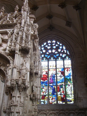 Monastère de Brou - vitraux