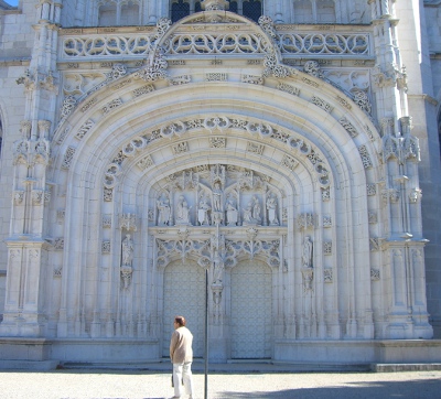 Monastère de Brou - portail de l'église