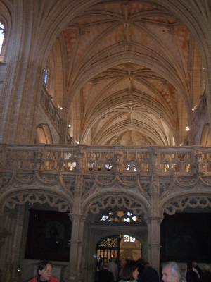 Monastère de Brou - jubé de l'église