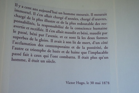 Citation à l'occasion du centenaire